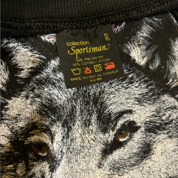 Vintage 90s Wolf Crewneck Sweatshirt - Picture 3 of 3
